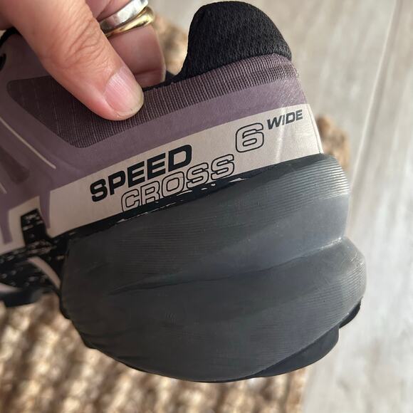 Salomon Speedcross 6 Wide – Women’s Size 9 – Trail Running Shoes-EUC - Picture 6 of 12